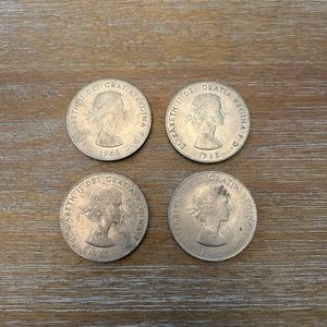 Sir Winston Churchill Coin feat Elizabeth II Dei Gratia Regina